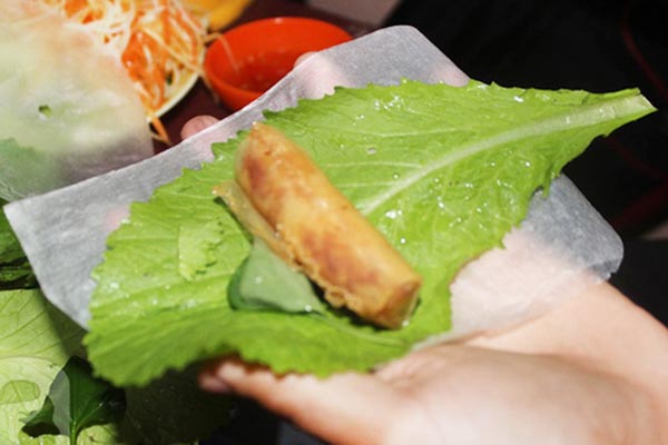 Ram cuốn cải Đà Nẵng